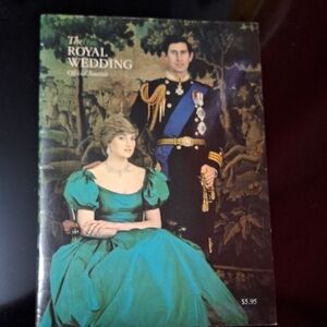 Vintage 1981 Royal Wedding Official Souvenir Program | Prince Charles & Princess